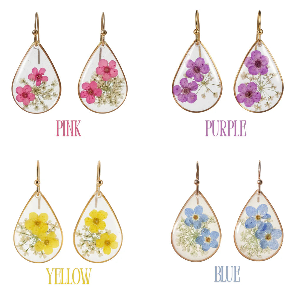 Dried Flower Earrings - Collection #1