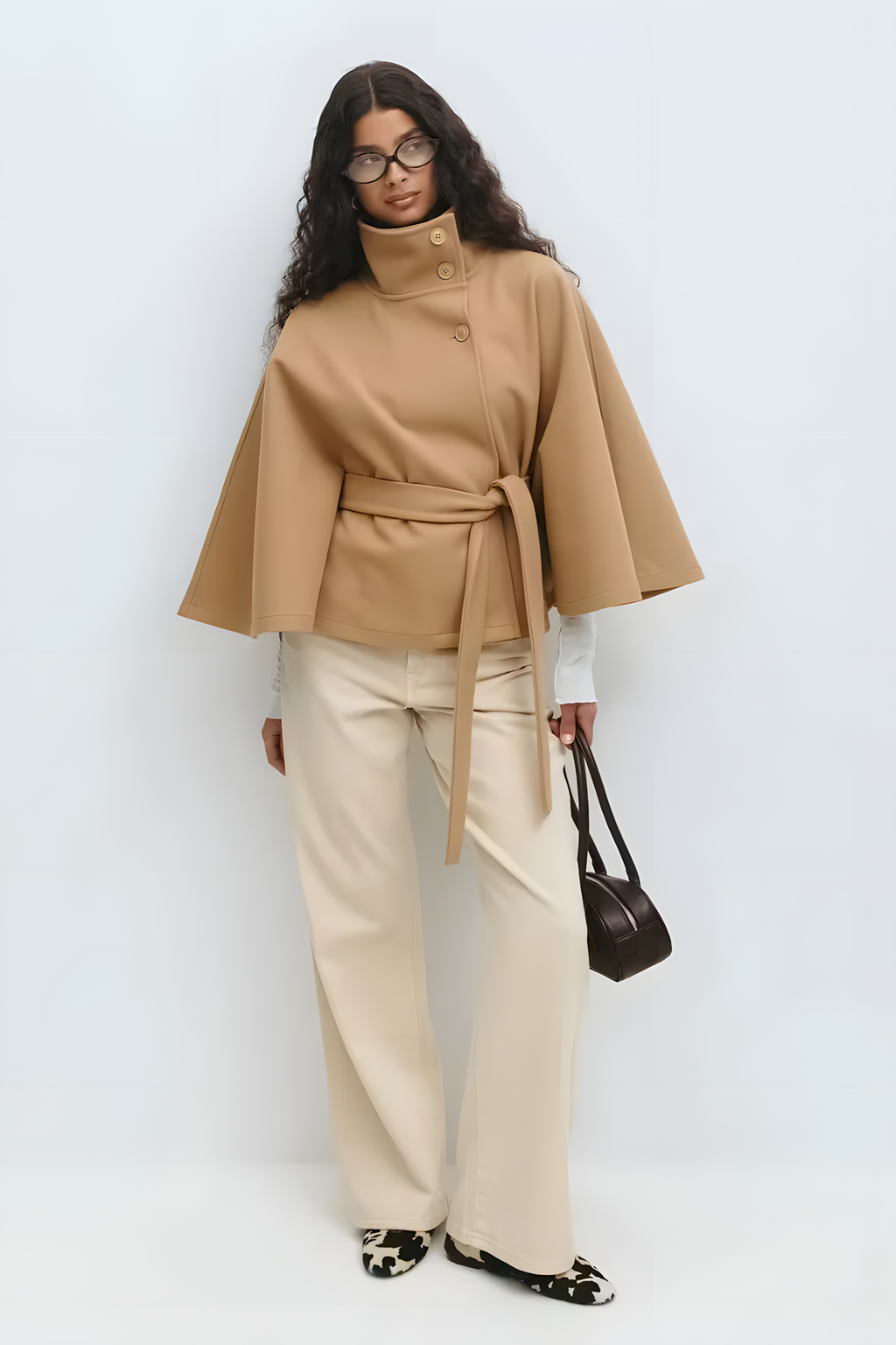 Nishavee Cape-Belt Jacket