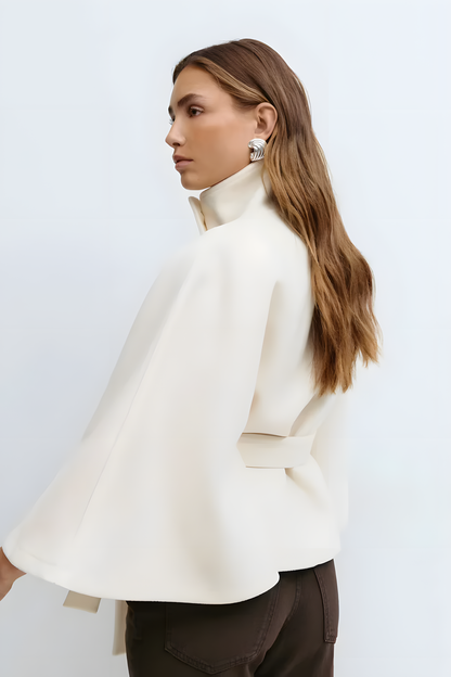 Nishavee Cape-Belt Jacket
