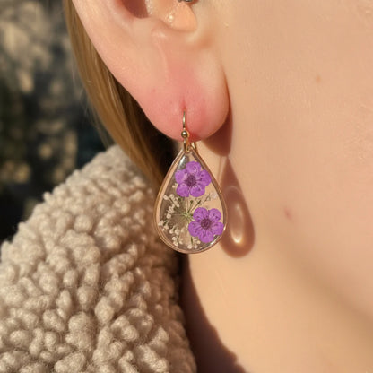 Dried Flower Earrings - Collection #1