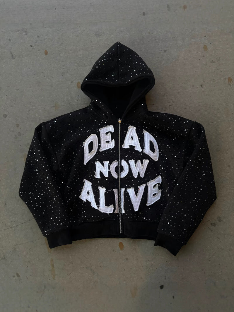 "In Jesus We Trust" Rhinestone Hoodie