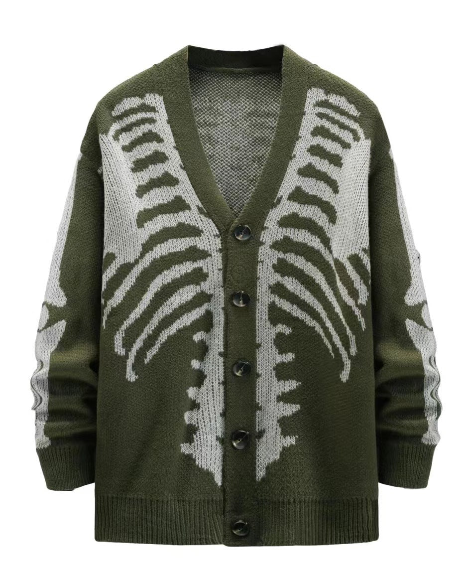 🎃Skeleton Cardigan No.157