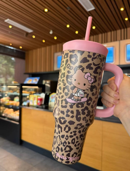 Cheetah Kitty 40 oz Tumbler