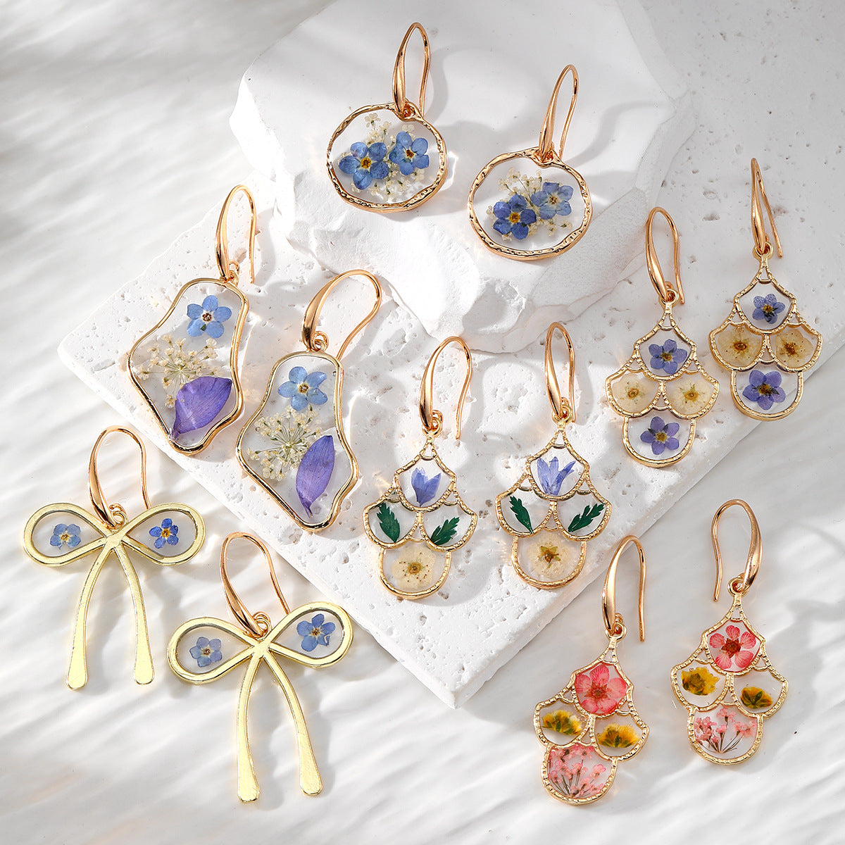 Dried Flower Earrings - Collection #2