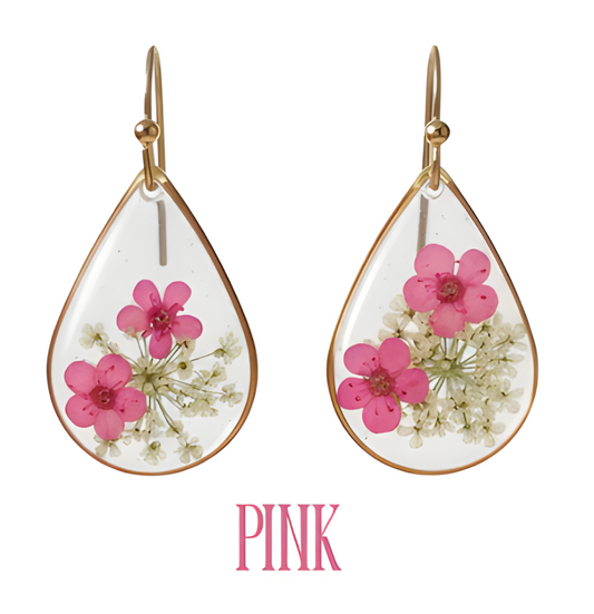 Dried Flower Earrings - Collection #1