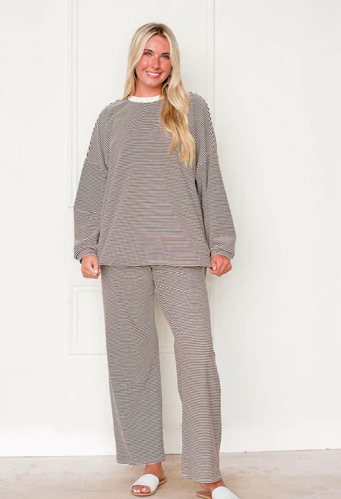 Striped Lounge Set