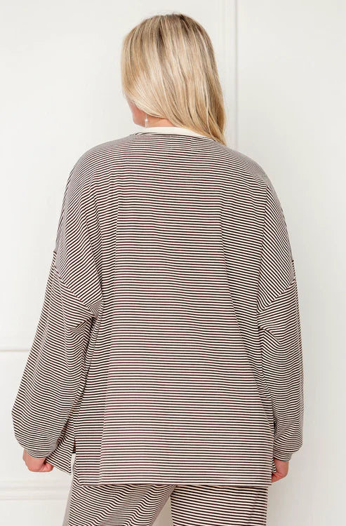 Striped Lounge Set